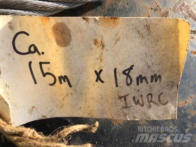  Stålwire Ø18 mm Oprema i dijelovi za kranove