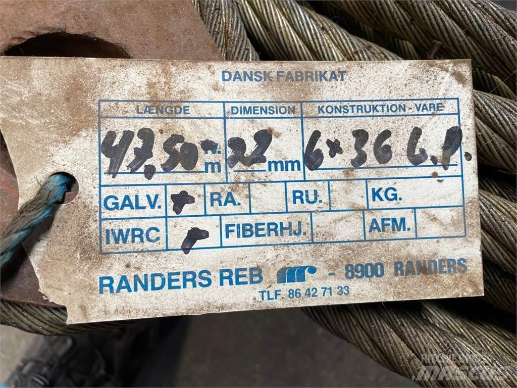  Stålwire Ø22 mm Oprema i dijelovi za kranove