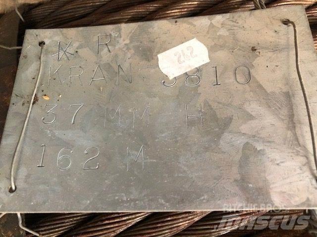  Stålwire Ø37 mm Oprema i dijelovi za kranove