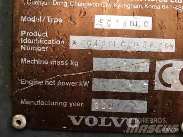 Volvo EC140LC Bageri gusjeničari