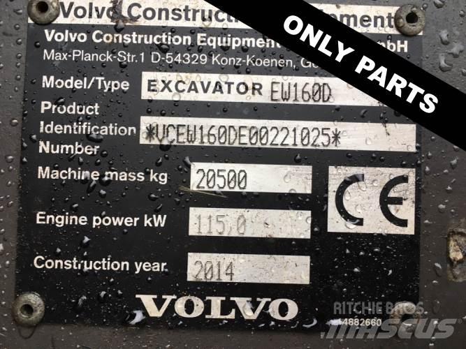 Volvo EW160D til ophug Bageri gusjeničari