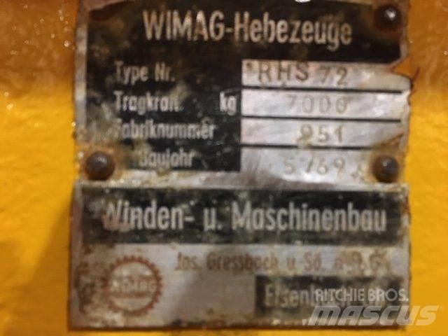  Wimag RHS72 løfteåg - 7 ton Oprema i dijelovi za kranove