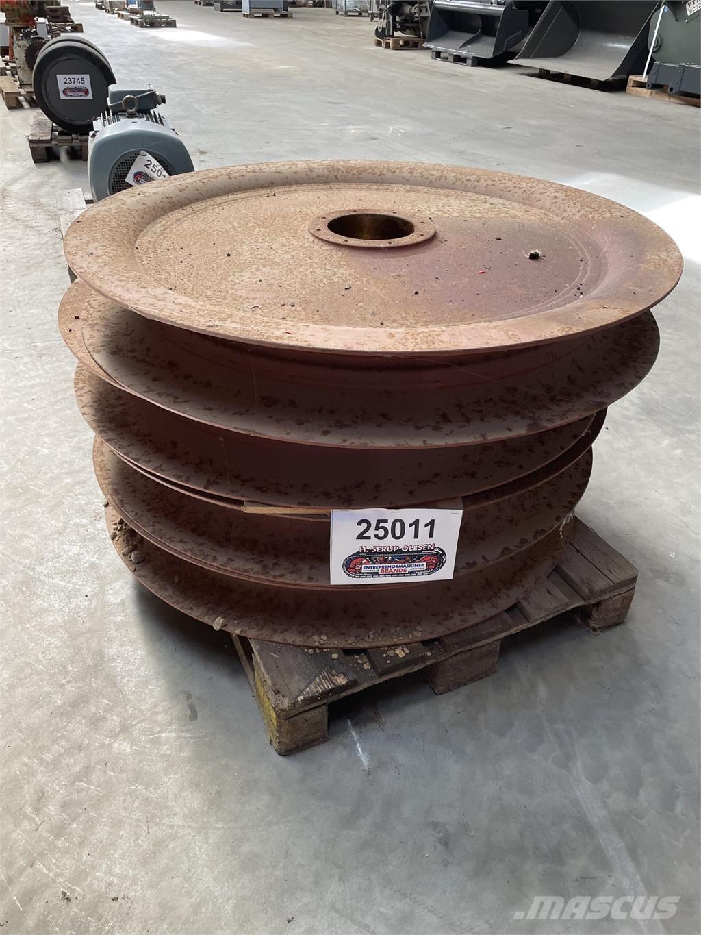  Wirehjul, 4 stk Oprema i dijelovi za kranove