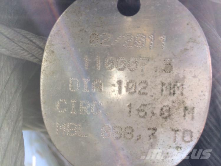  Wiresling Ø102 mm Oprema i dijelovi za kranove