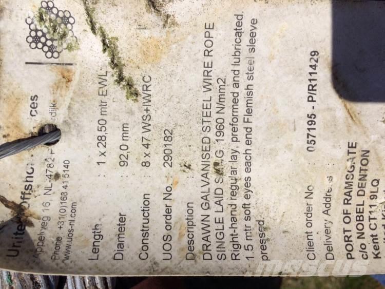  Wiresling Ø92 mm Oprema i dijelovi za kranove