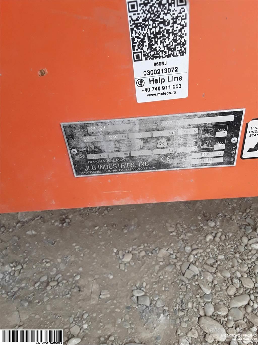 JLG 660SJ Zglobne podizne platforme