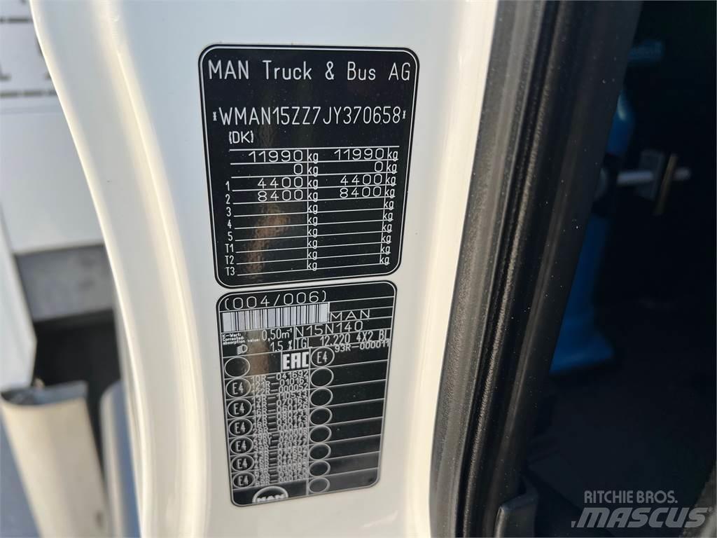 MAN TGL 12.220 Sanduk kamioni