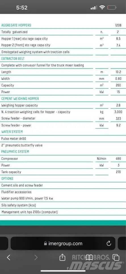 Imer oruready xs Ostale komponente
