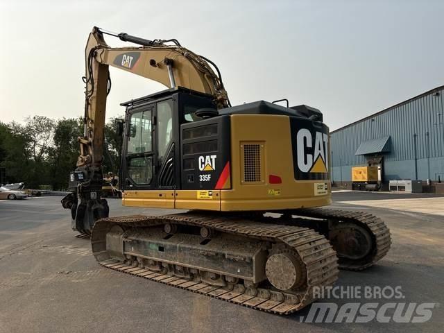 CAT 335F LCR Bageri gusjeničari