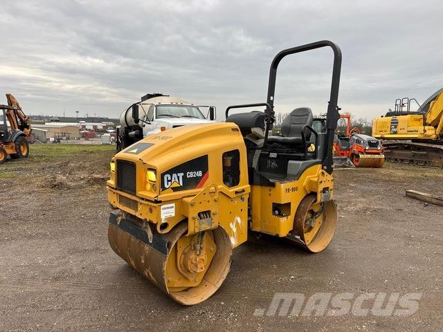 CAT CB24B Valjci sa dvojnim bubnjem
