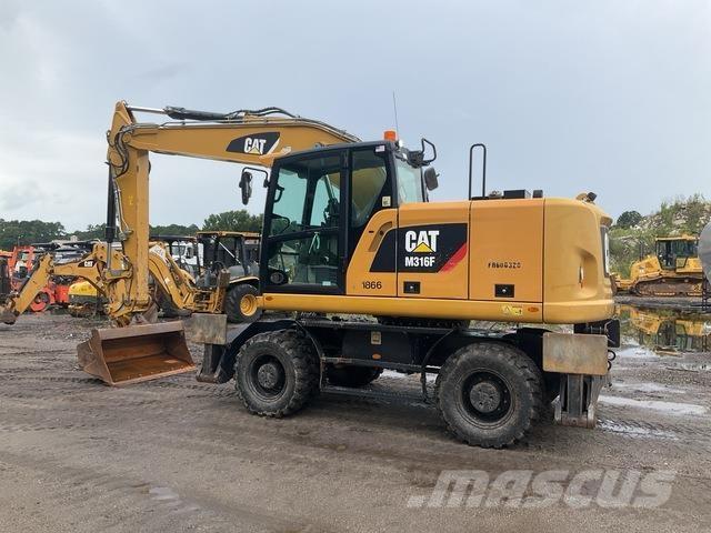 CAT M316F Bageri na kotačima