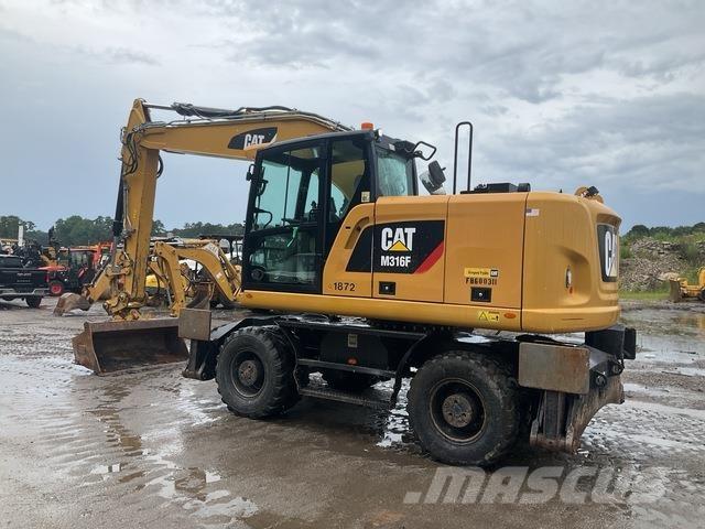 CAT M316F Bageri na kotačima
