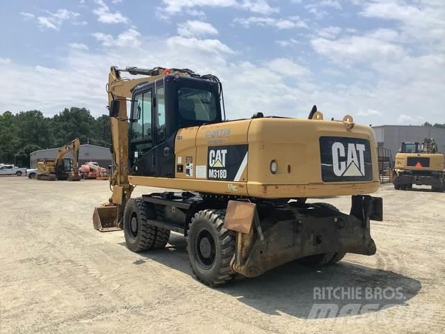 CAT M318D Bageri na kotačima