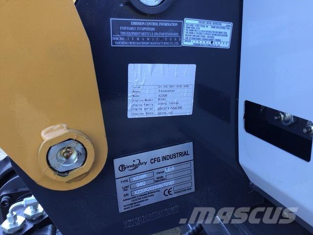 CFG XZ20R Bageri gusjeničari