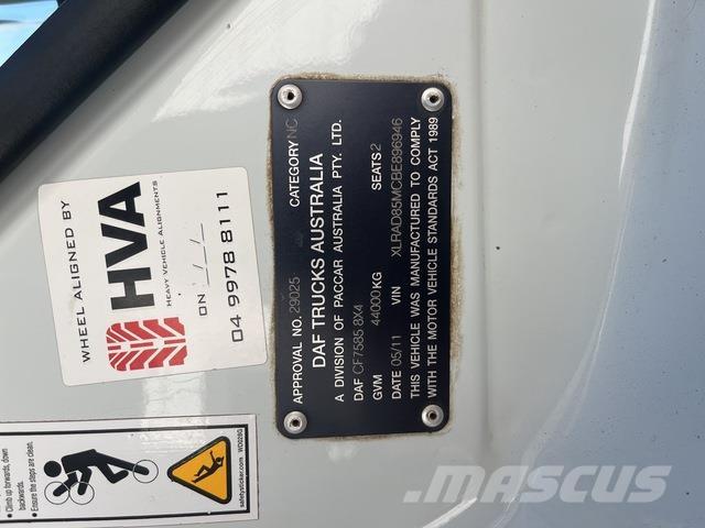 DAF CF85.460 Kombiji / vakuumski kamioni