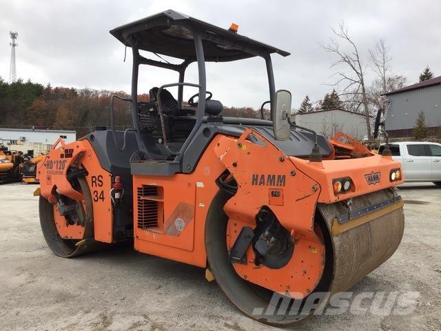 Hamm HD+120 V0 Valjci sa dvojnim bubnjem