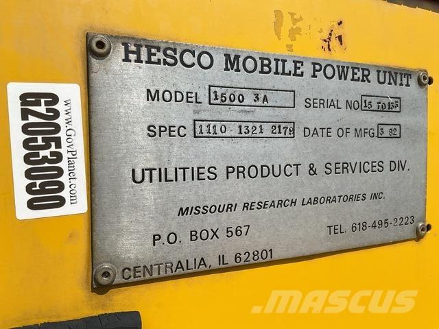  Hesco 1500 3A Niski utovarivači