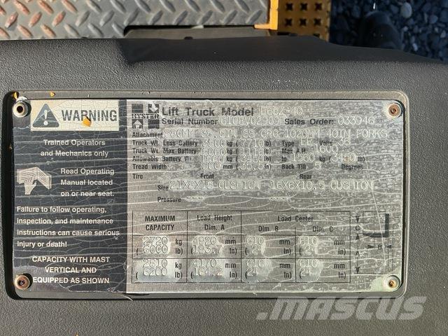 Hyster E65Z-40 Električni viličari