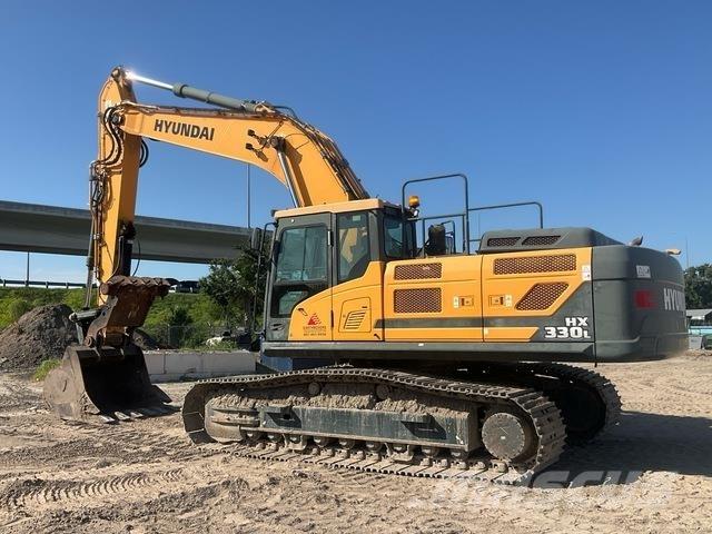 Hyundai HX330L Bageri gusjeničari