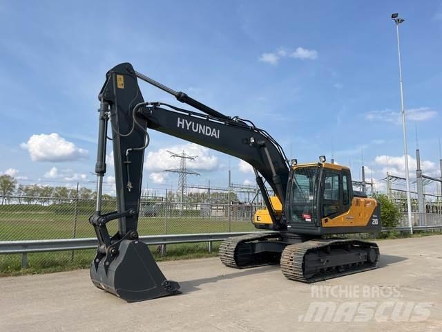 Hyundai R210 Bageri gusjeničari
