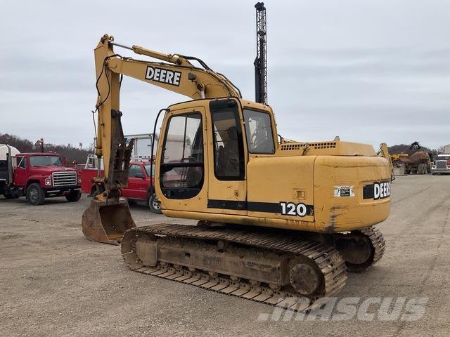 John Deere 120 Bageri gusjeničari