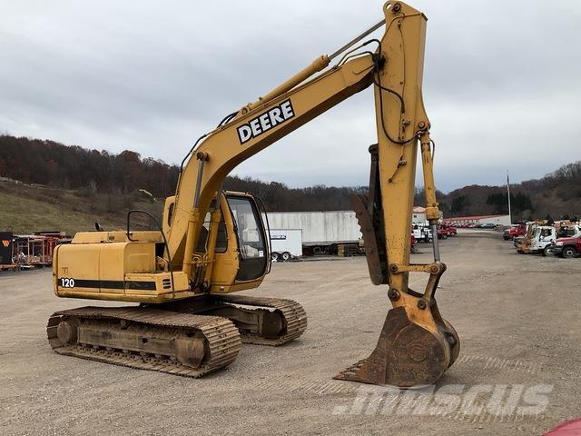 John Deere 120 Bageri gusjeničari