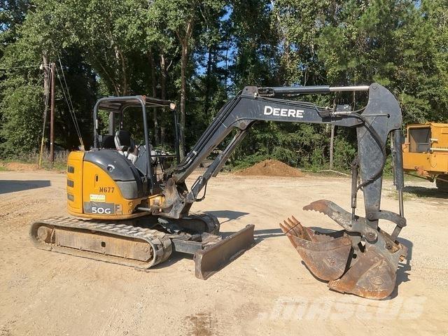 John Deere 50G Bageri gusjeničari