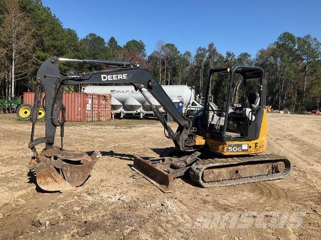 John Deere 50G Bageri gusjeničari