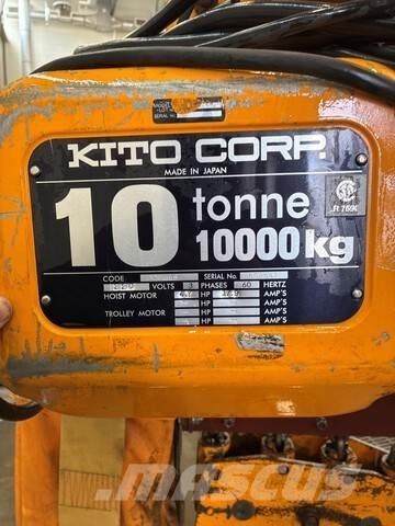  Kito Corp Utovorne dizalice, vitla i dizala za materijal