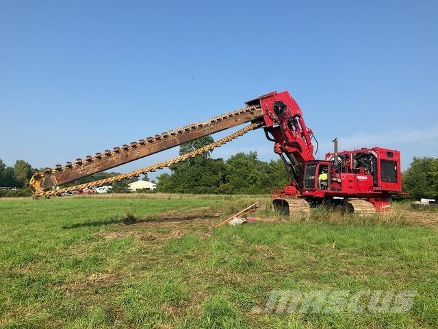 Komatsu PC750 Rovokopači freze za kanale Trenčeri