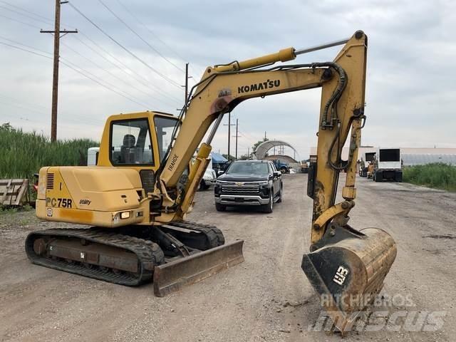 Komatsu PC75R Bageri gusjeničari