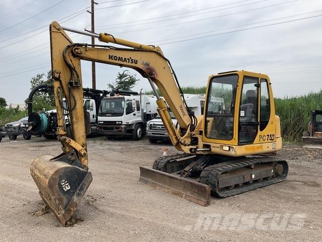 Komatsu PC75R Bageri gusjeničari