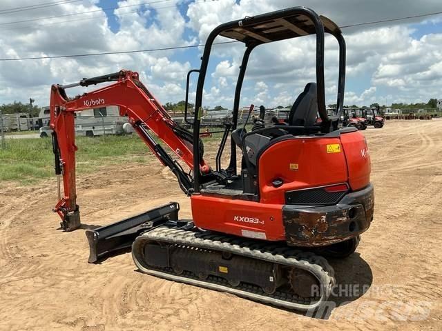 Kubota KX033-4 Bageri gusjeničari