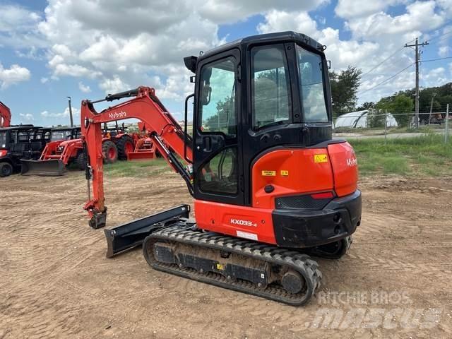Kubota KX033-4 Bageri gusjeničari