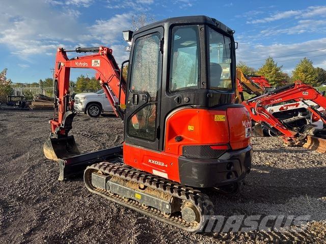 Kubota KX033-4 Bageri gusjeničari