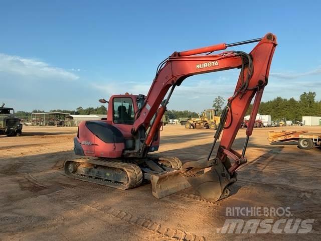 Kubota KX080-3 Bageri gusjeničari
