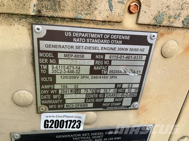  MCII MEP-805B Dizel agregati