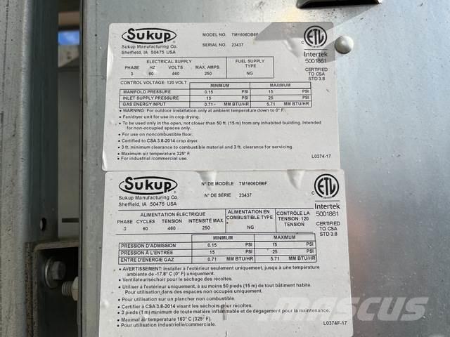 Sukup TM1606 Sušilice za zrno