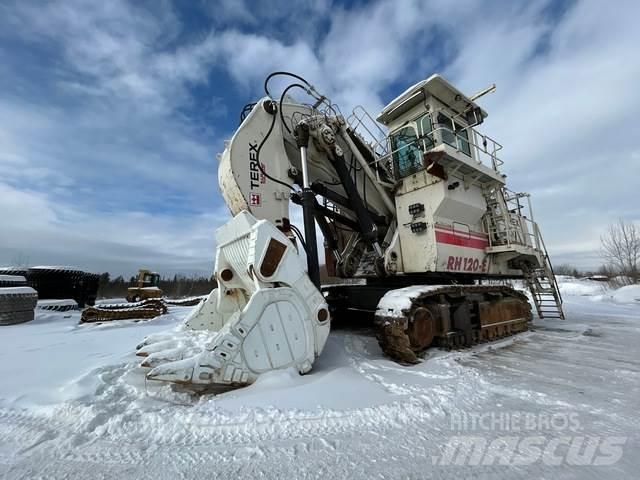 Terex RH120E Bageri sa prednjom lopatom