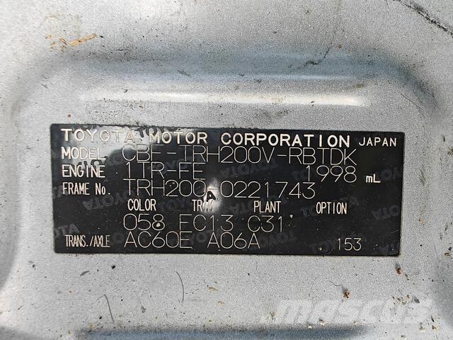 Toyota Hiace Mini autobusi