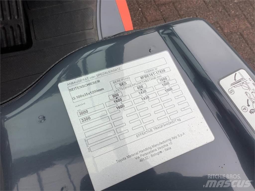 Toyota 8FBE16T Električni viličari
