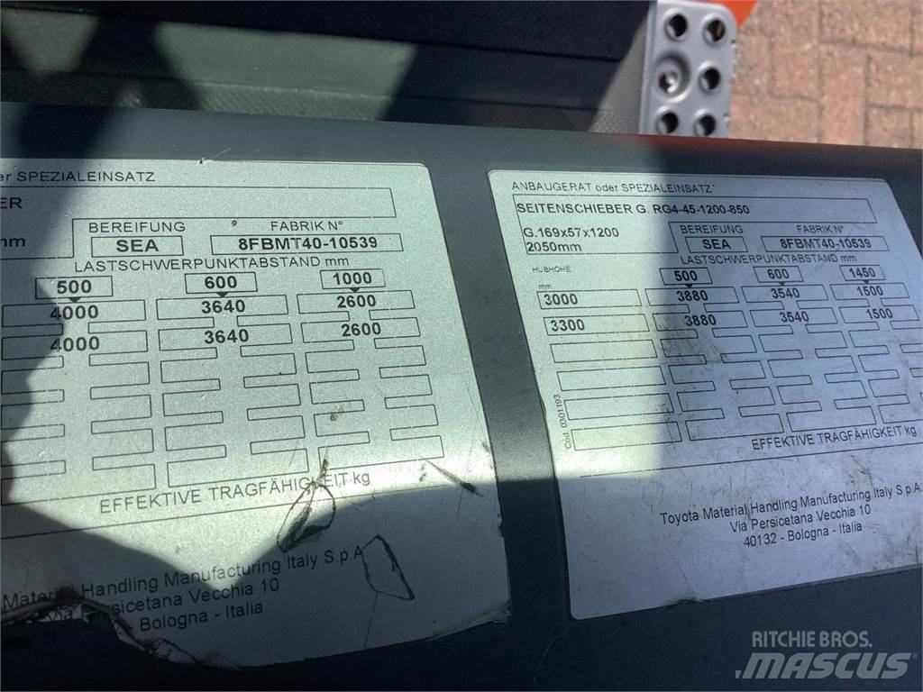 Toyota 8FBMT40 Električni viličari