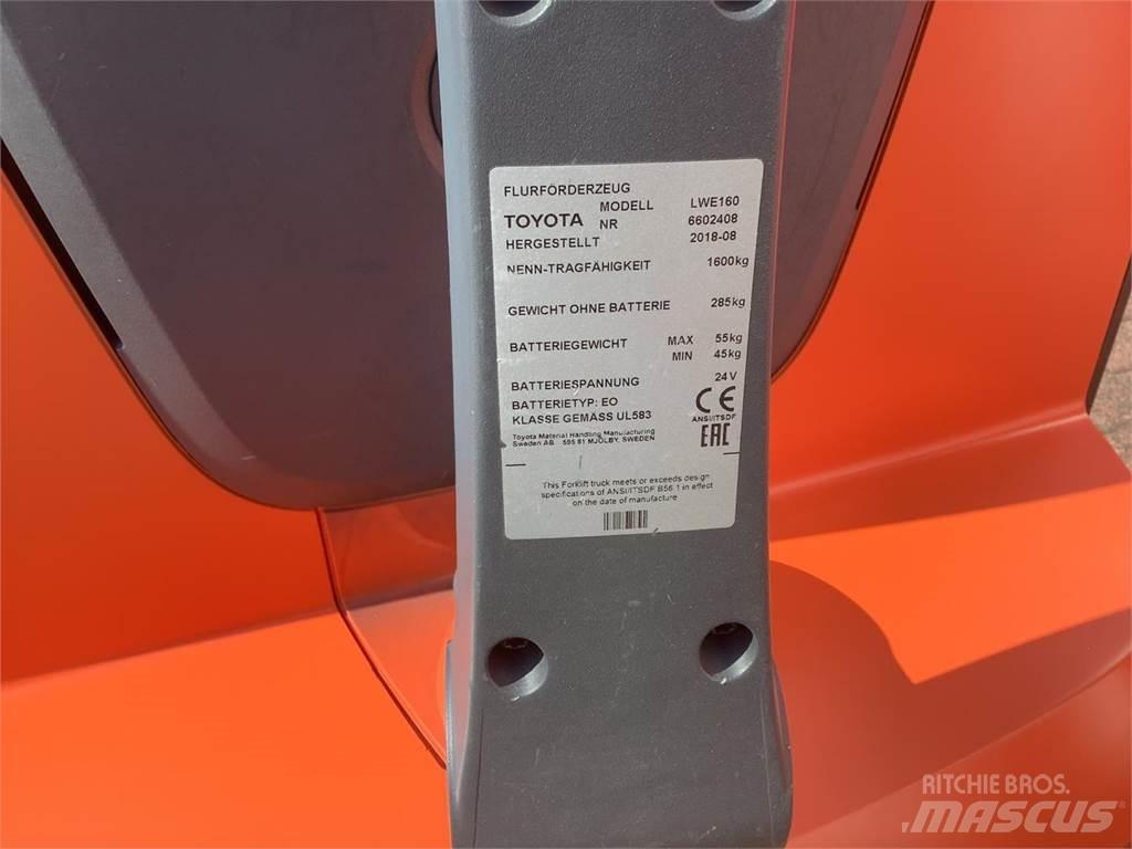 Toyota LWE160 Nisko podizni električni viličar