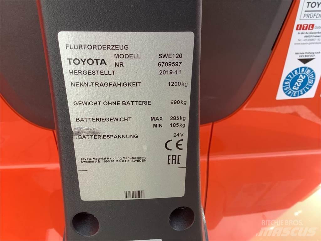 Toyota SWE120 Ručni električni viličar