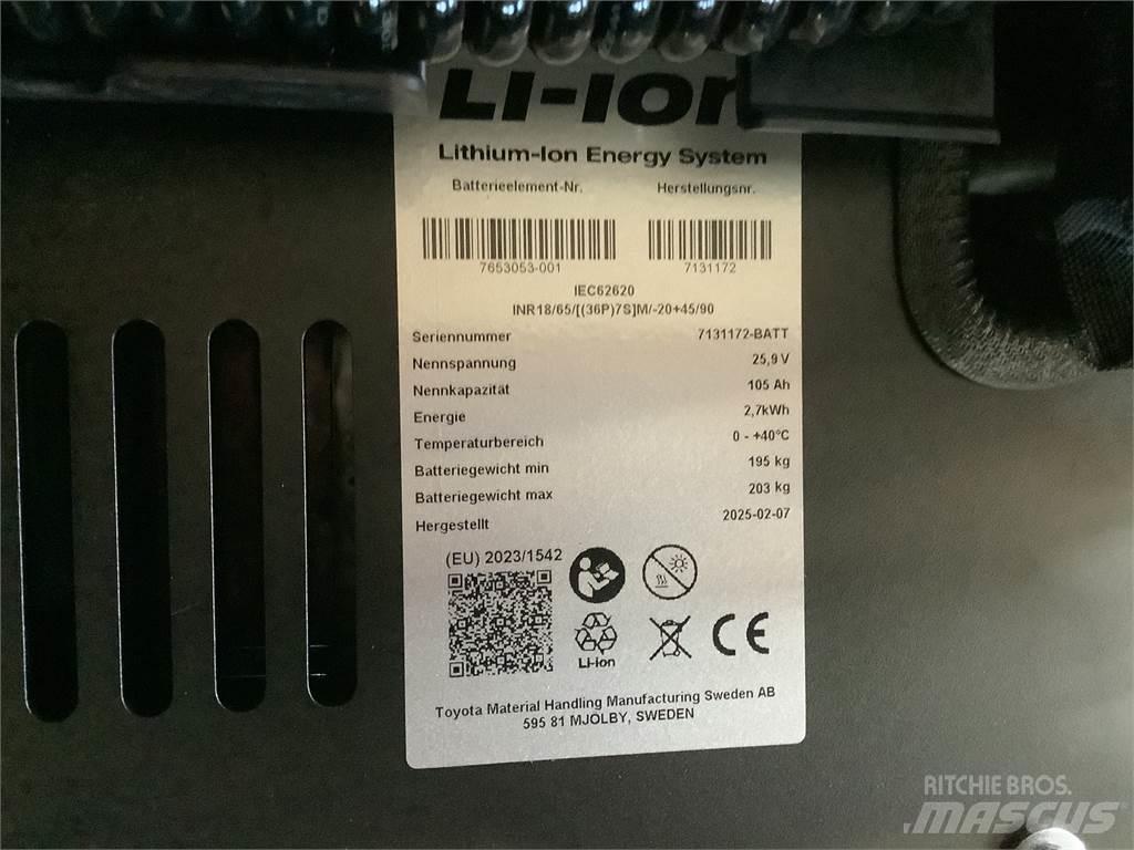 Toyota SWE120L Ručni električni viličar