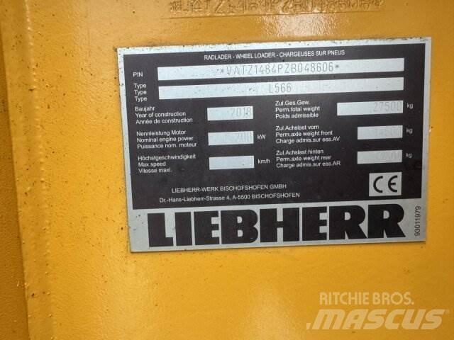 Liebherr L 566 / Waage Utovarivači na kotačima