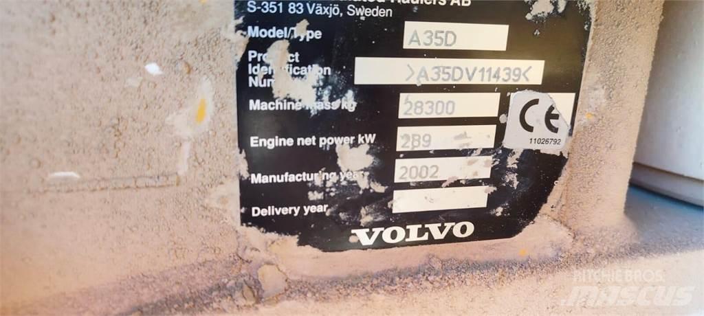 Volvo A35D Zglobni demperi