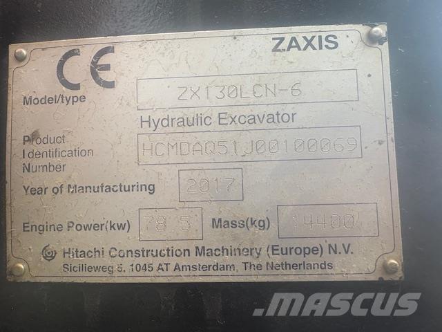 Hitachi ZX130-6 Bageri gusjeničari