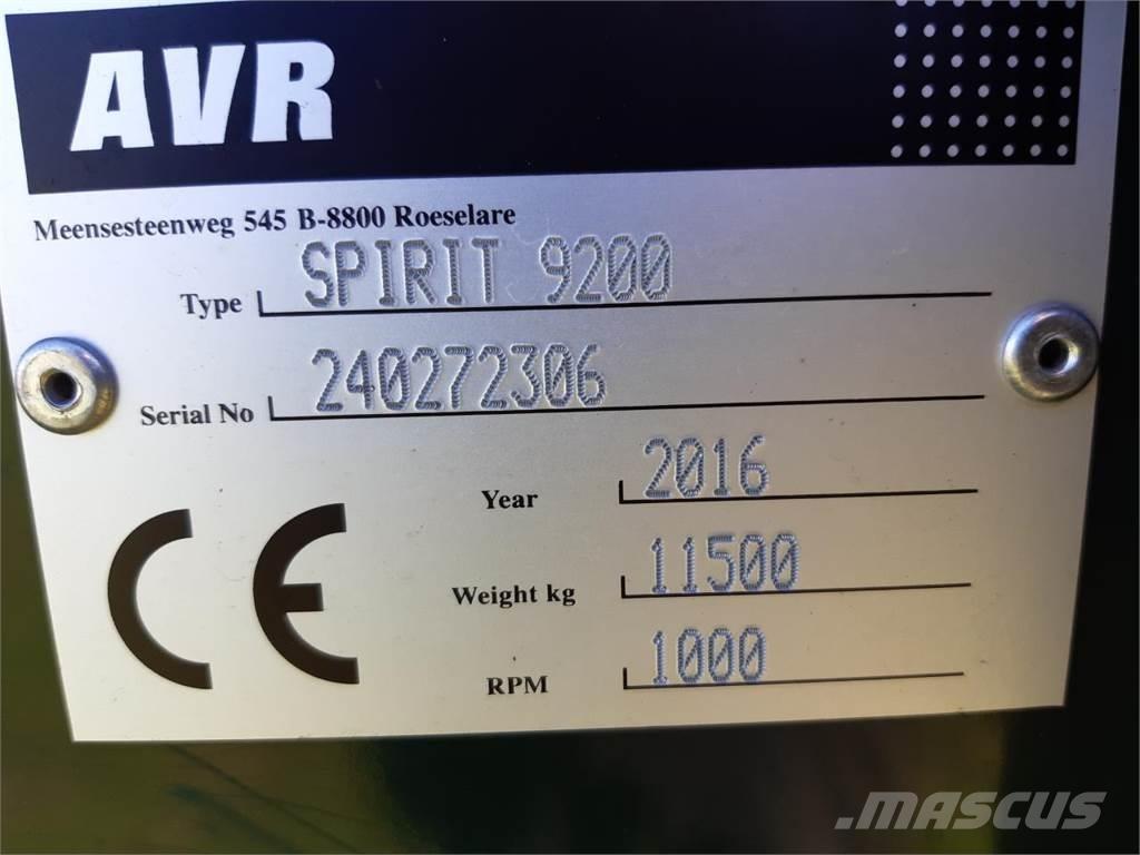 AVR SPIRIT 9200 Skupljači i kopači krumpira