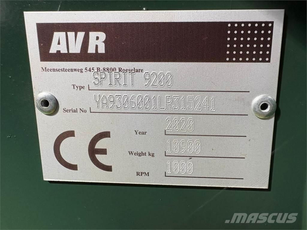 AVR SPIRIT 9200 Skupljači i kopači krumpira